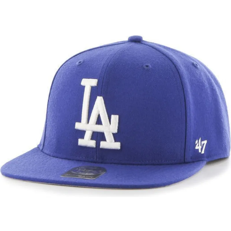 sapkak-lapos-kek-snapback-los-angeles-dodgers-mlb-47-brand