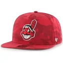 sapkak-lapos-terepmintas-snapback-cleveland-indians-mlb-47-brand