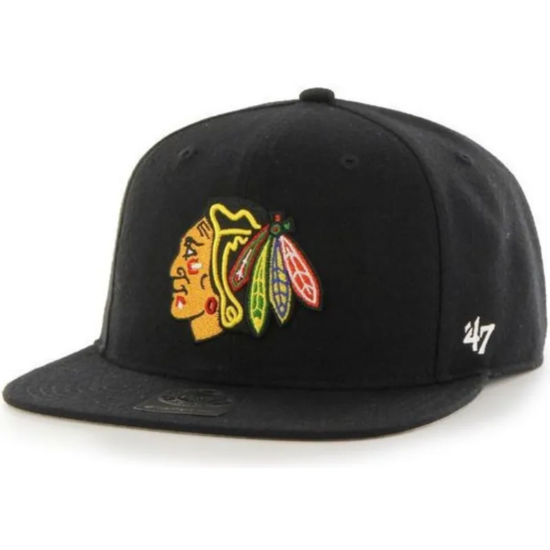 sapkak-lapos-fekete-snapback-chicago-blackhawks-nhl-47-brand