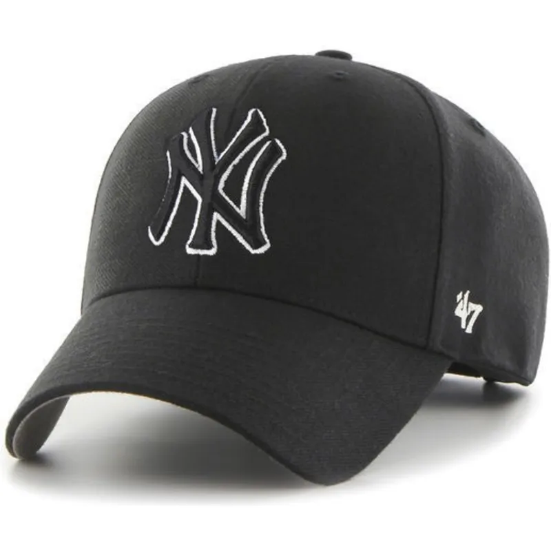 sapkak-ivelt-fekete-snapback-new-york-yankees-mlb-47-brand