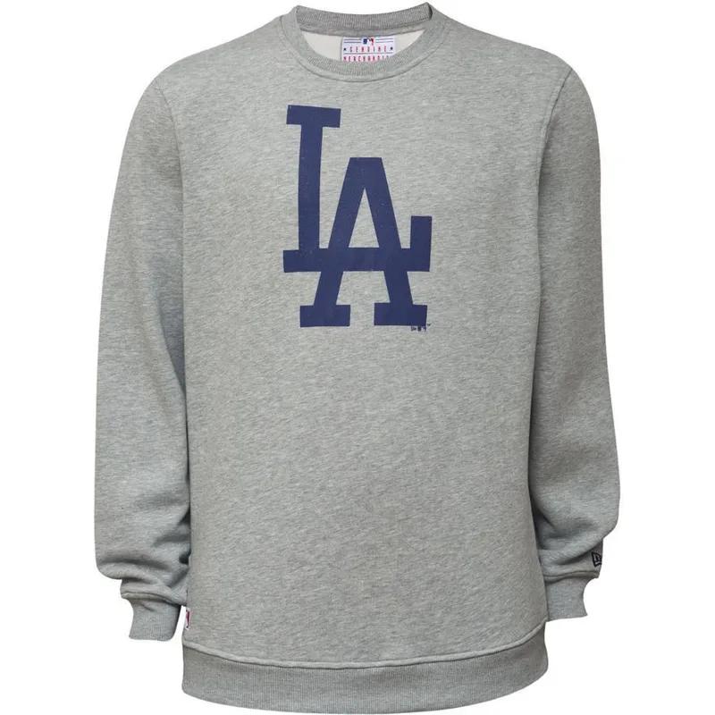 puloverek-kapucni-nelkul-szurke-crew-neck-los-angeles-dodgers-mlb-new-era