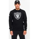 puloverek-kapucni-nelkul-fekete-crew-neck-las-vegas-raiders-nfl-new-era