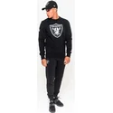 puloverek-kapucni-nelkul-fekete-crew-neck-las-vegas-raiders-nfl-new-era