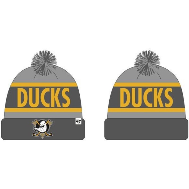 47-brand-anaheim-ducks-nhl-calgary-beanie-bommelmutze-grau
