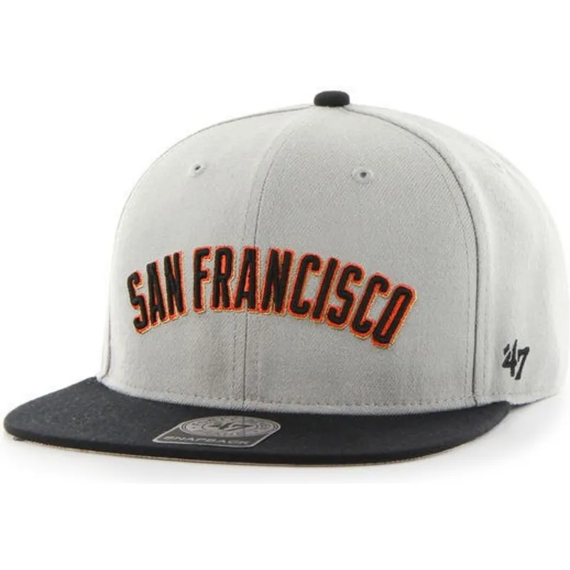 sapkak-lapos-szurke-snapback-letras-san-francisco-giants-mlb-47-brand sapkak-lapos-szurke-snapback-letras-san-francisco-giants-mlb-47-brand