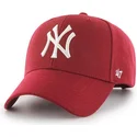 sapkak-ivelt-piros-snapback-new-york-yankees-mlb-47-brand