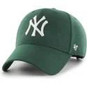 morkgron-kurvad-keps-snapback-new-york-yankees-mlb-mvp-av-47-brand