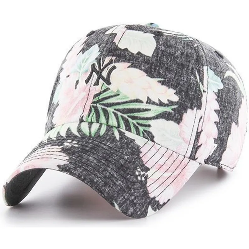 sapkak-ivelt-szurke-allithato-estampado-floral-new-york-yankees-mlb-47-brand