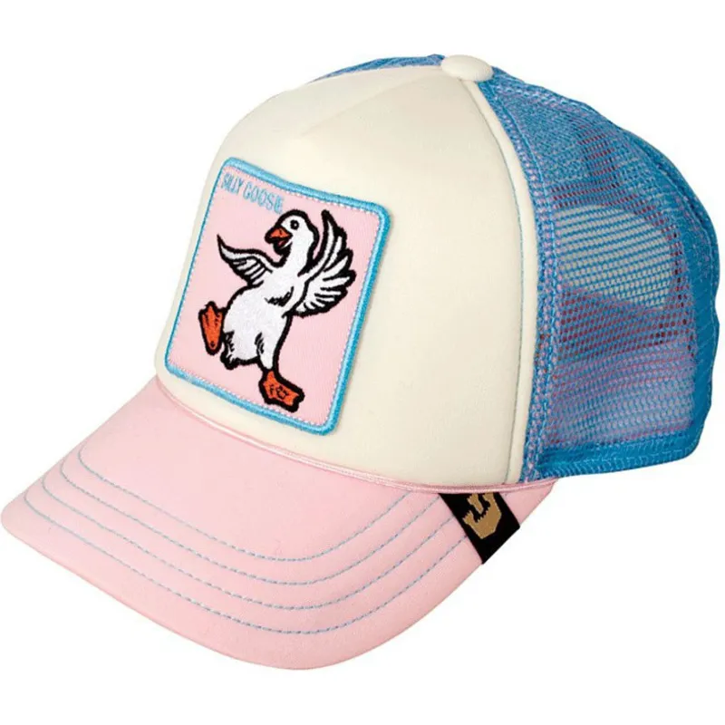 sapkak-ivelt-rozsaszin-snapback-gyereknek-silly-goose-the-farm-goorin-bros