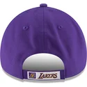 violette-verstellbare-curved-cap-9forty-the-league-der-los-angeles-lakers-nba-von-new-era