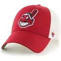 sapkak-ivelt-piros-snapback-cleveland-indians-mlb-47-brand
