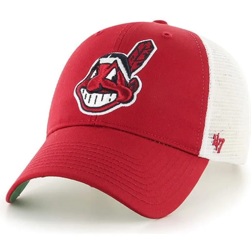 sapkak-ivelt-piros-snapback-cleveland-indians-mlb-47-brand
