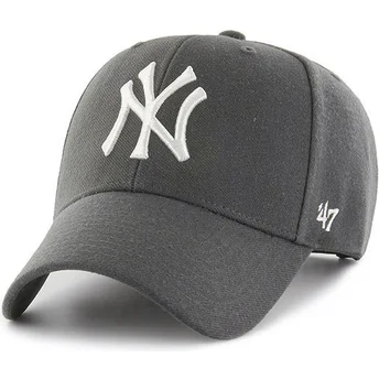 sapkak-ivelt-szurke-snapback-new-york-yankees-mlb-47-brand