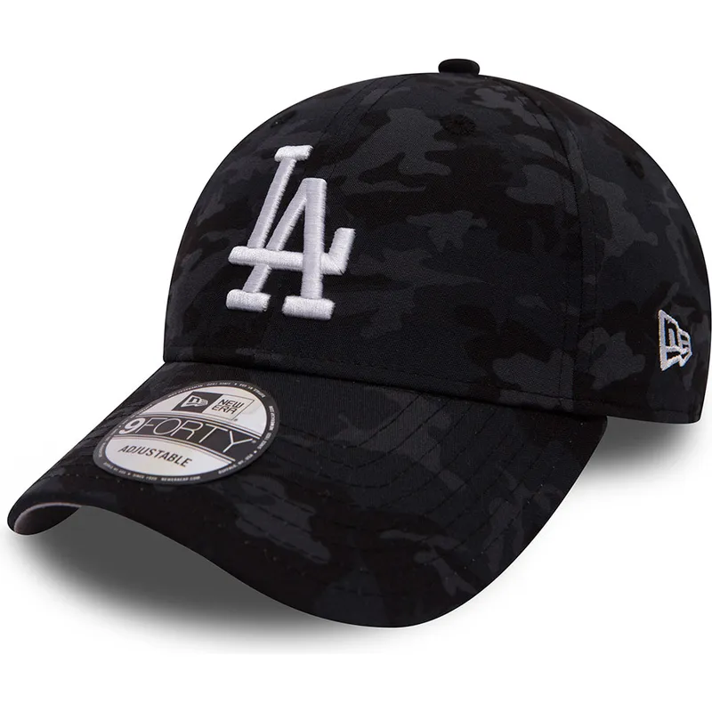 cap-ivelt-kamuflazh-reguliruema-lenta-negro-team-9forty-los-angeles-dodgers-mlb-new-era