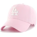 sapkak-ivelt-rozsaszin-allithato-los-angeles-dodgers-mlb-47-brand