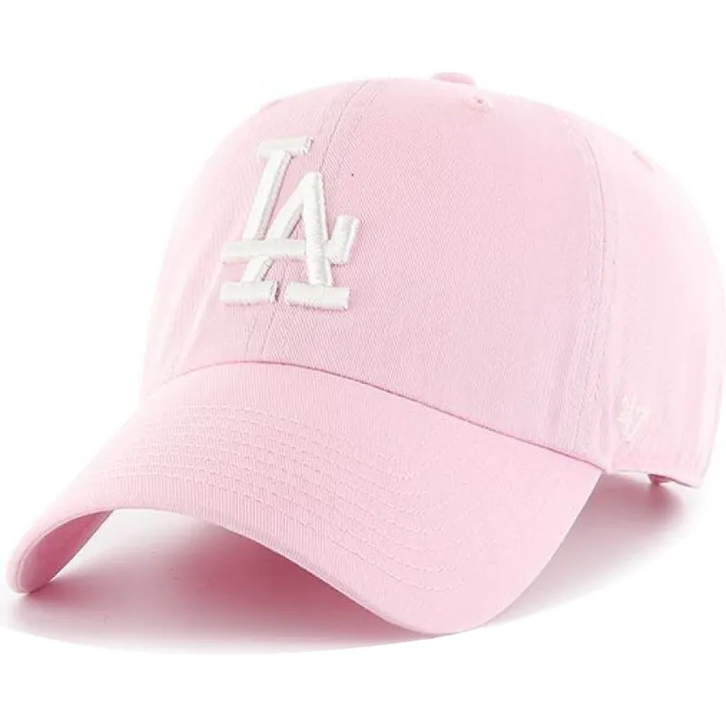 sapkak-ivelt-rozsaszin-allithato-los-angeles-dodgers-mlb-47-brand