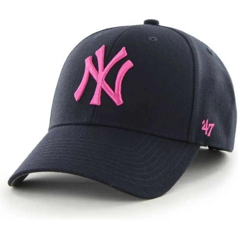 cap-ivelt-tmnosin-reguliruema-lenta-rosa-new-york-yankees-mlb-47-brand