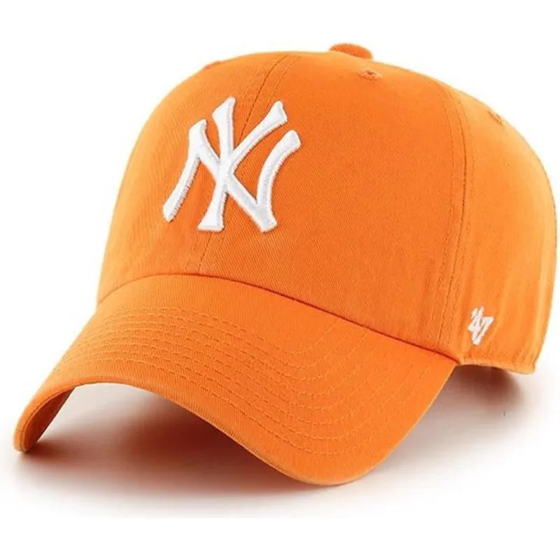 sapkak-ivelt-narancssarga-allithato-vibrante-new-york-yankees-mlb-47-brand