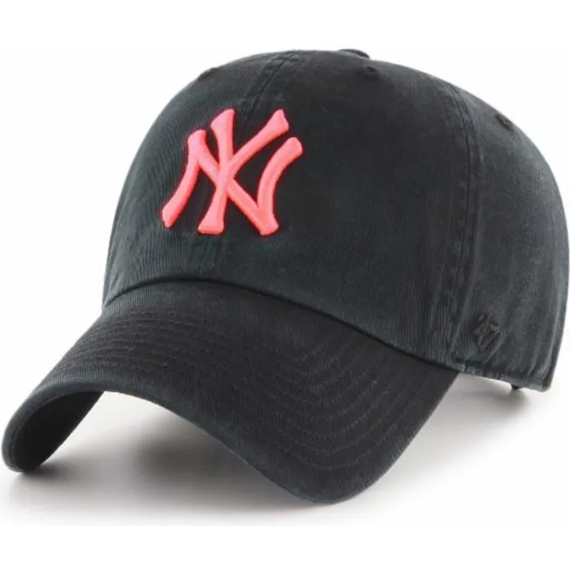 sapkak-ivelt-fekete-allithato-rosa-new-york-yankees-mlb-47-brand