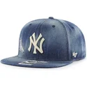 sapkak-lapos-sotetkek-snapback-vaquero-new-york-yankees-mlb-47-brand