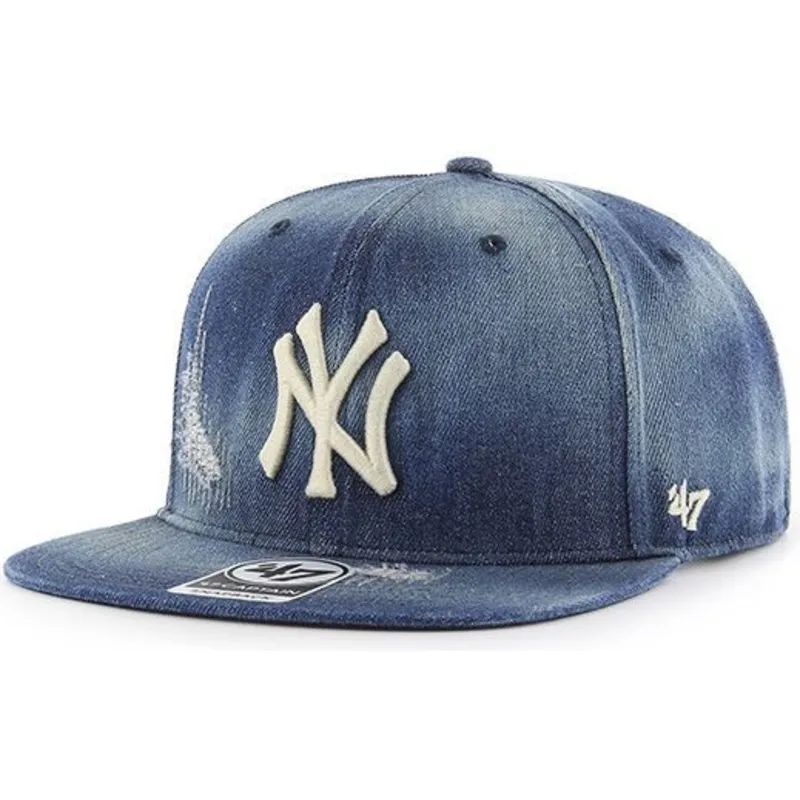 sapkak-lapos-sotetkek-snapback-vaquero-new-york-yankees-mlb-47-brand