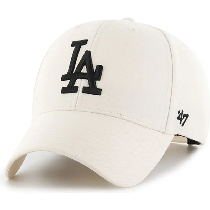 sapkak-ivelt-kremszinu-snapback-los-angeles-dodgers-mlb-47-brand