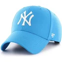 new-york-yankees-mlb-mvp-47-brand-gletscherblau-gebogene-snapback-kappe