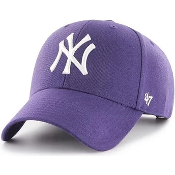 Cap ívelt виолетка снапбек New York Yankees MLB 47 Brand