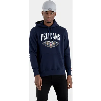 Pulóverek kapucnis sötétkék Pullover Hoody New Orleans Pelicans NBA New Era