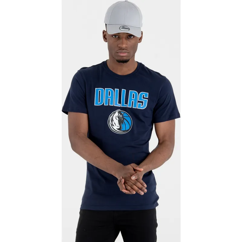 t-shirt-ks-rkav-tmnosin-de-dallas-mavericks-nba-new-era