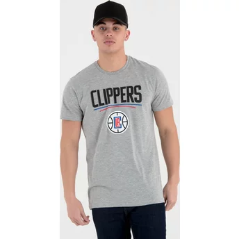 New Era Los Angeles Clippers NBA Grey T-Shirt