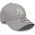 sapkak-ivelt-szurke-allithato-9forty-essential-new-york-yankees-mlb-new-era