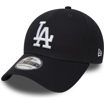 Marinblå böjd keps justerbar 39THIRTY Classic från Los Angeles Dodgers MLB av New Era