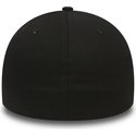 new-era-mit-schwarzem-logo-curved-brim-39thirty-classic-new-york-yankees-mlb-fitted-cap-schwarz