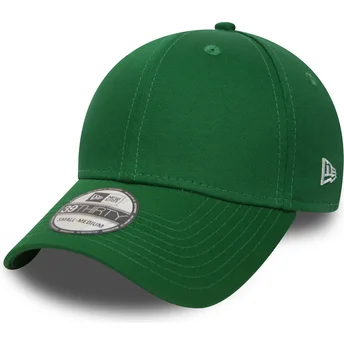 new-era-curved-brim-39thirty-basic-flag-green-fitted-cap