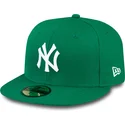 sapkak-lapos-zold-illesztett-59fifty-essential-new-york-yankees-mlb-new-era
