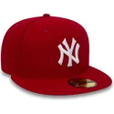 sapkak-lapos-piros-illesztett-59fifty-essential-new-york-yankees-mlb-new-era