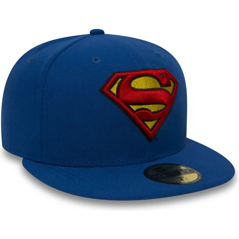 sapkak-lapos-kek-illesztett-59fifty-superman-character-essential-warner-bros-new-era