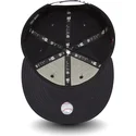 marineblaue-verstellbare-9fifty-essential-flat-cap-der-boston-red-sox-mlb-von-new-era