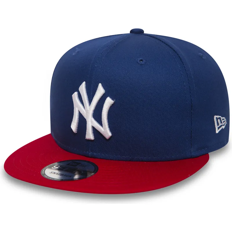 sapkak-lapos-kek-snapback-ajustable-9fifty-cotton-block-new-york-yankees-mlb-new-era