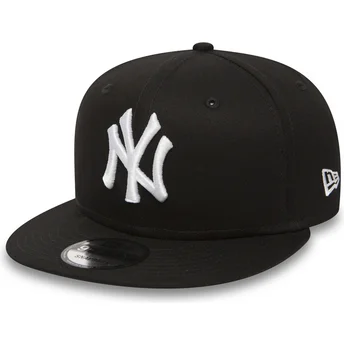 sapkak-lapos-fekete-snapback-ajustable-9fifty-white-on-black-new-york-yankees-mlb-new-era