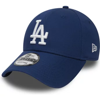 New Era Curved Brim 9FORTY Essential Los Angeles Dodgers MLB Adjustable Cap blau