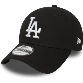 Sapkák ívelt fekete állítható 9FORTY Essential Los Angeles Dodgers MLB New Era