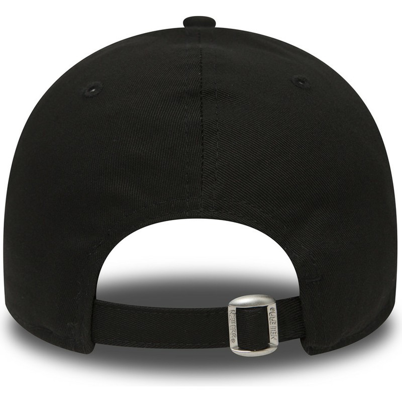 new-era-curved-brim-9forty-essential-los-angeles-dodgers-mlb-adjustable-cap-schwarz