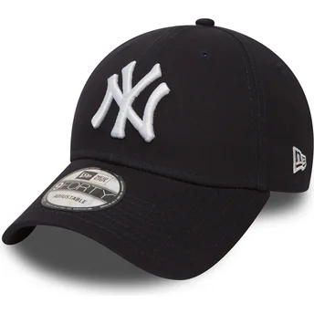 Cap ívelt тъмносин регулируема лента 9FORTY Essential New York Yankees MLB New Era