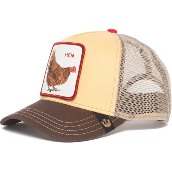 sapkak-ivelt-sarga-snapback-hen-the-farm-goorin-bros