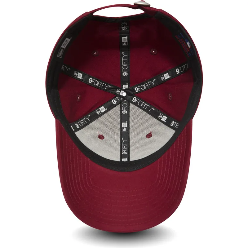 sapkak-ivelt-piros-allithato-cardenal-9forty-essential-new-york-yankees-mlb-new-era
