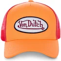 von-dutch-fresh03-orange-och-rod-truckerkeps