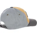 gelbe-und-graue-verstellbare-curved-cap-jackgog-von-von-dutch