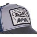 trucker-cap-grau-und-blau-square3b-von-von-dutch